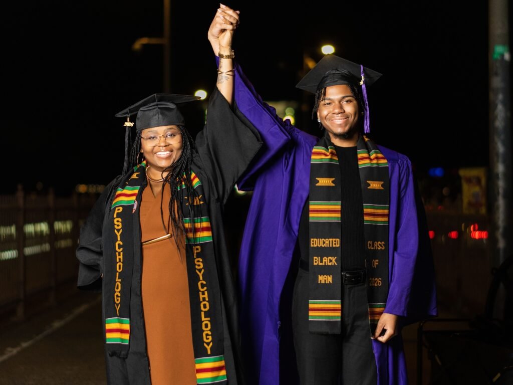 My mom and I graduated from college in the same year. I was 23, and she was in her late 40s.