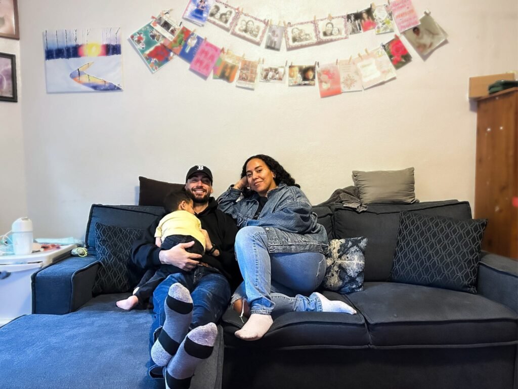 I moved back home at 40. My husband, toddler, and I now live in my mom's living room.
