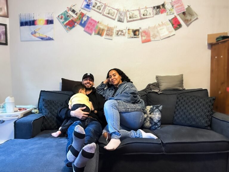 I moved back home at 40. My husband, toddler, and I now live in my mom's living room.