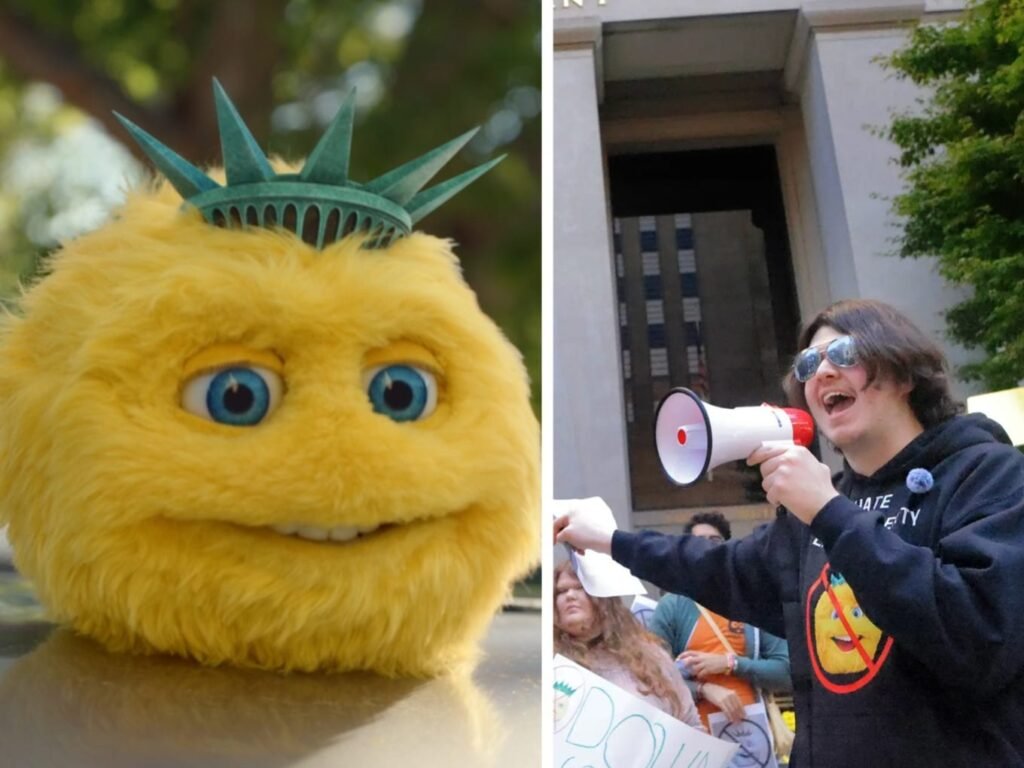 People really, really hate the 'Liberty Biberty' mascot. Maybe that's good for Liberty Mutual?
