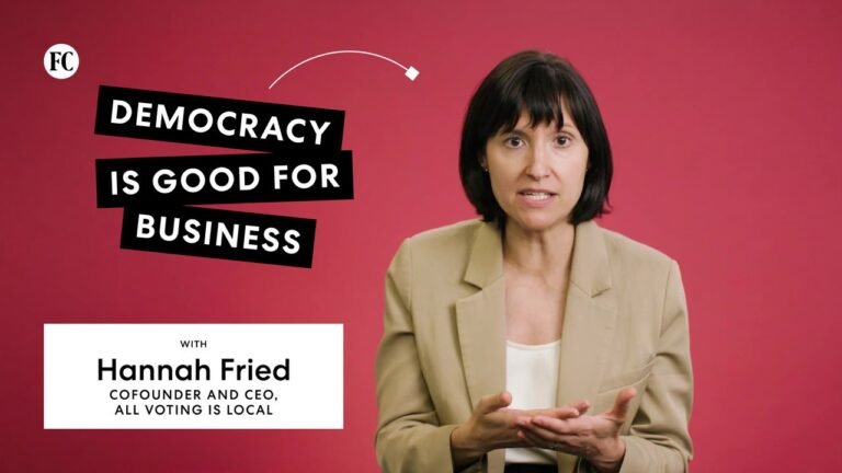 Why it’s time for businesses to speak up about democracy